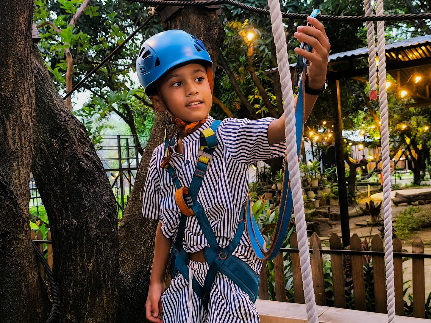 Kazi Mohammad Maayush enjoying an outdoor adventure